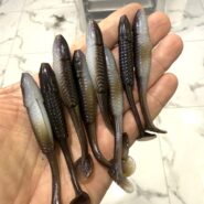 3" Swimbait - Electric Shad 100pack